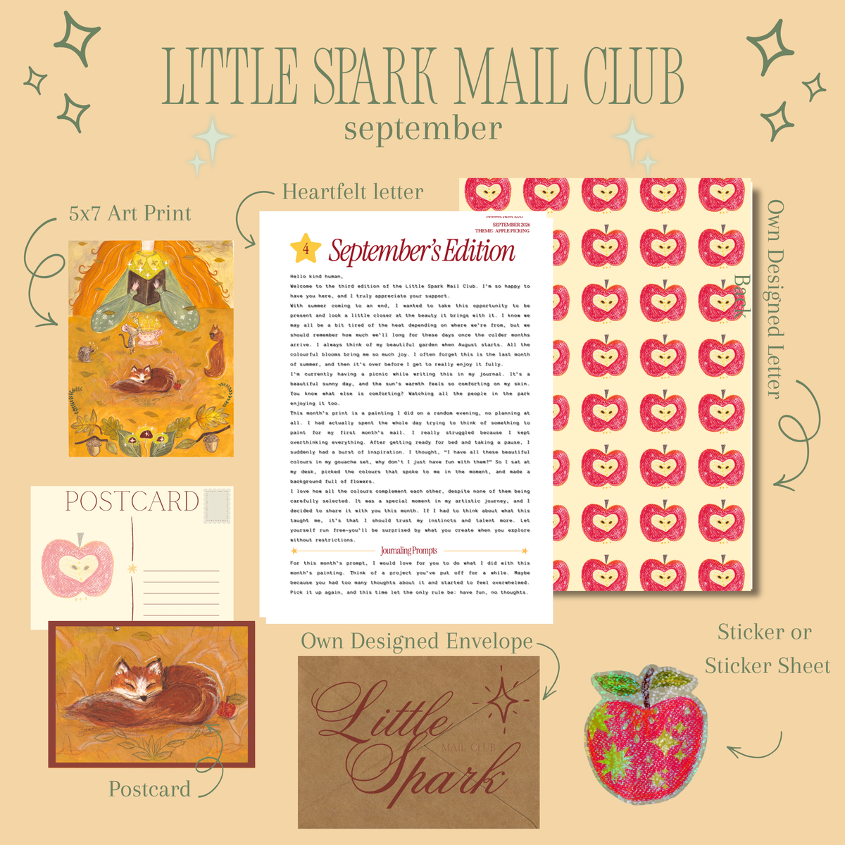 Little Spark Monthly Mail Club ✨