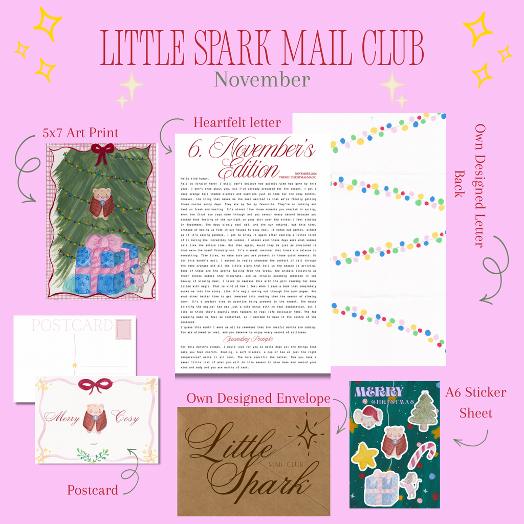 Little Spark Monthly Mail Club ✨