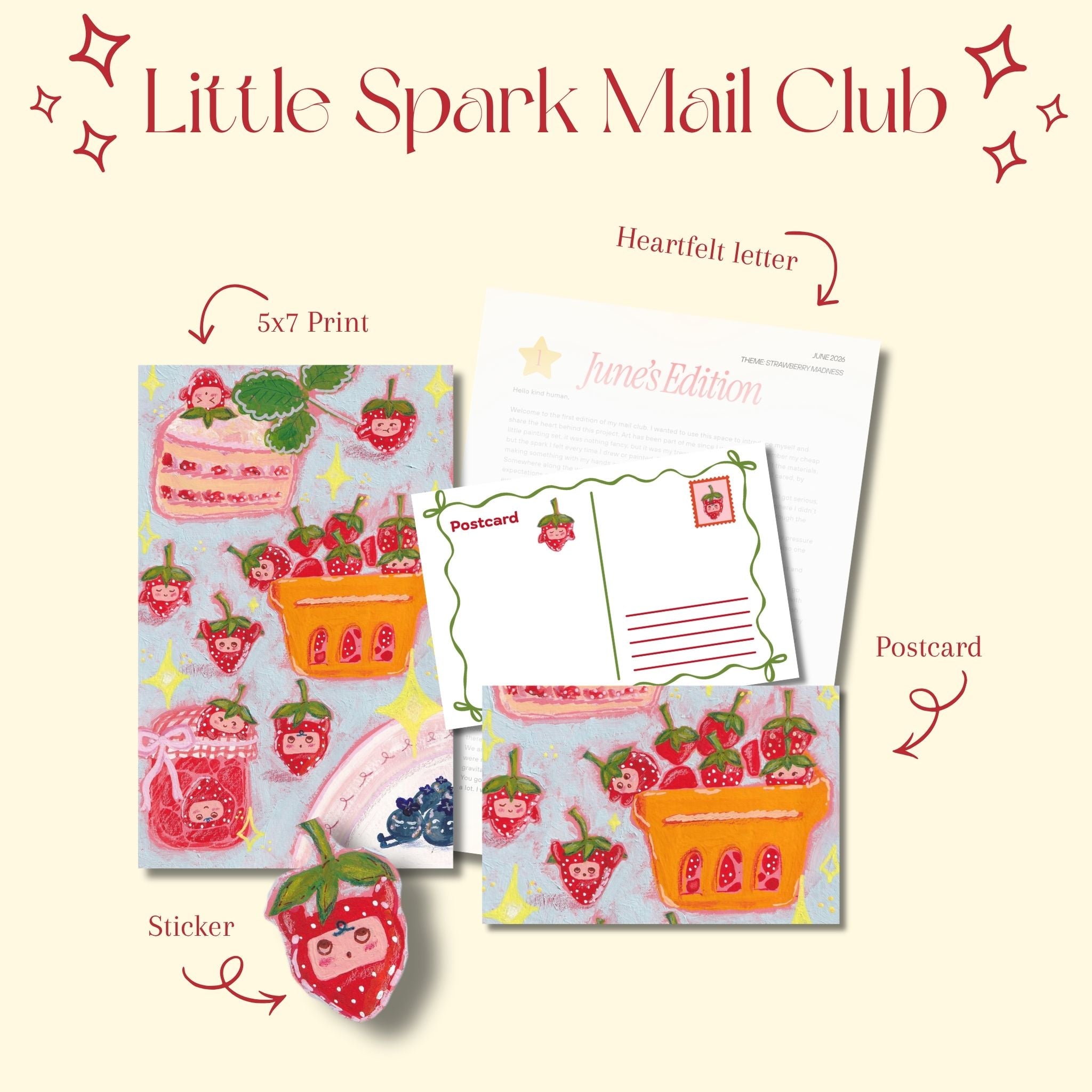 Little Spark Monthly Print Club ✨