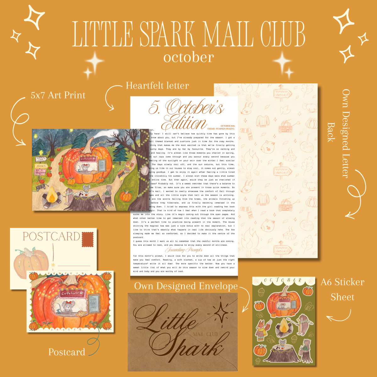 Little Spark Monthly Mail Club ✨